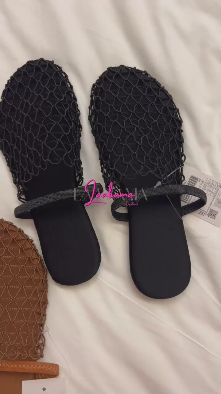 Sandale en maille